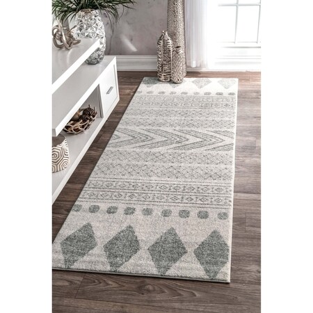 Nuloom Shaina Tribal Area Rug 2ft 8in x 8ft RZBD71A-2808